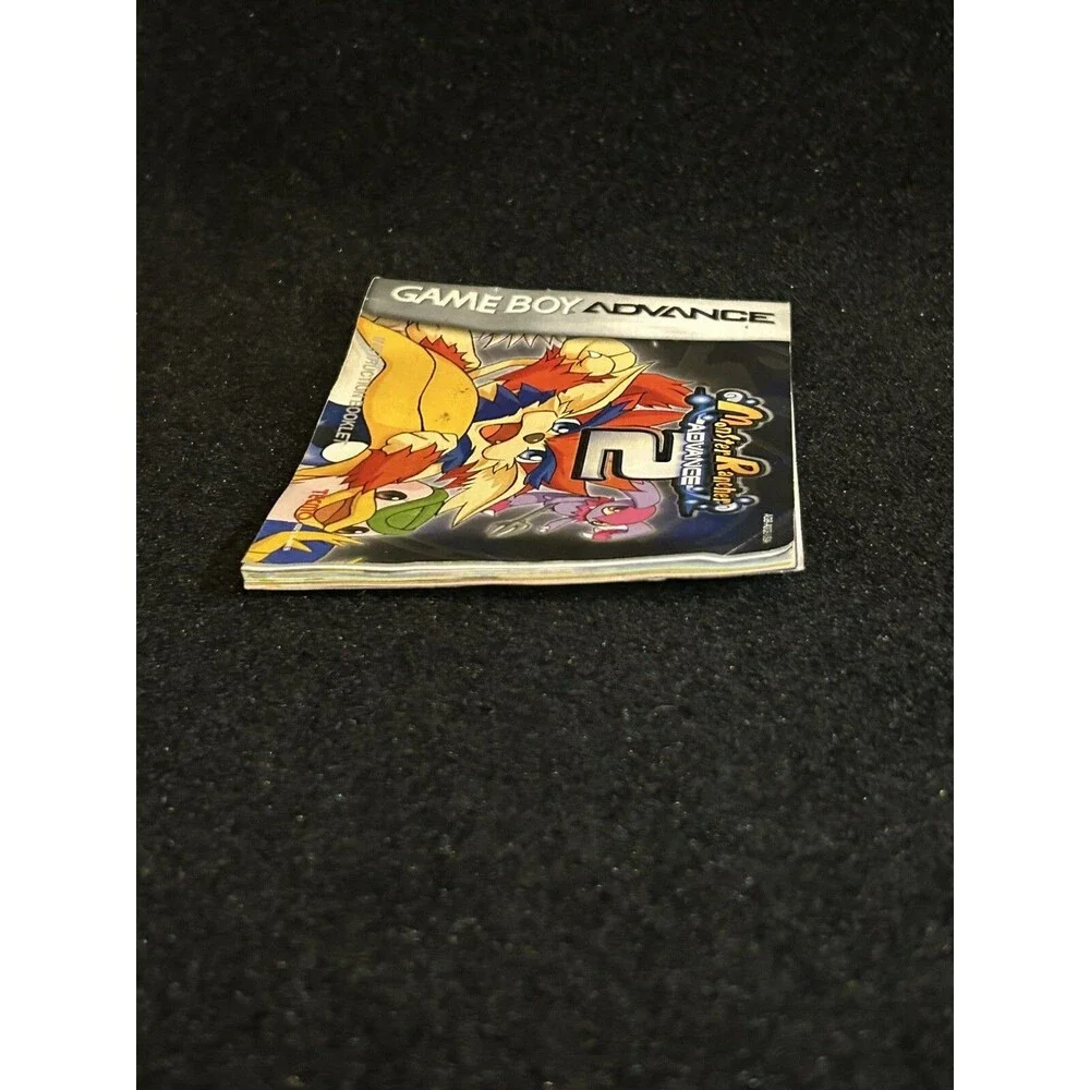 Game Boy Advance Monster Rancher Advance 2 Instruction Booklet Manual Only